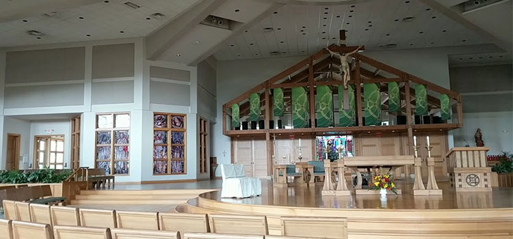 Catholic Church interior image